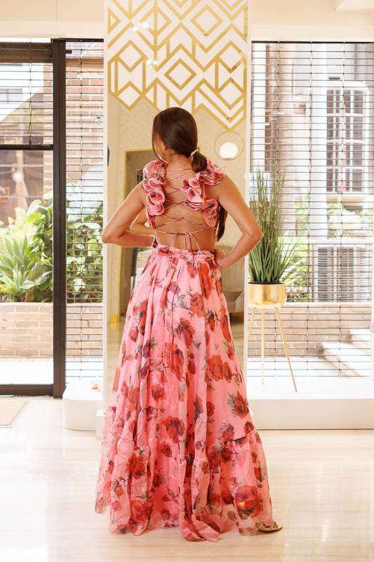 VESTIDO LARGO DE FIESTA