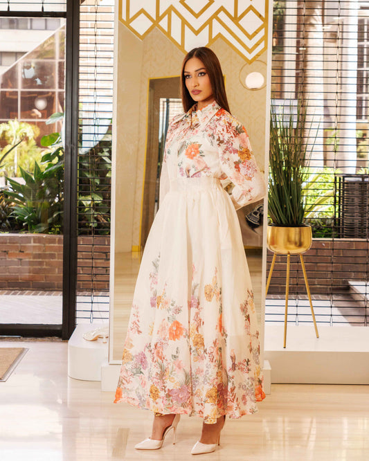 SET DE FALDA ESTAMPADO