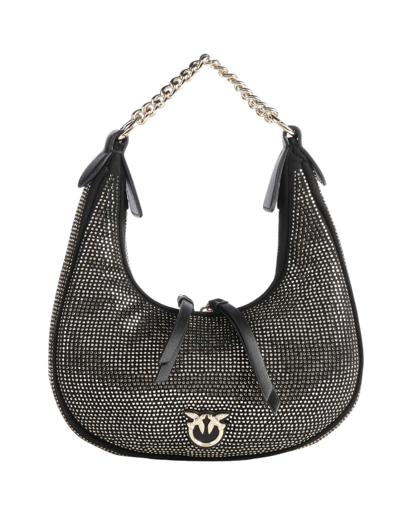 CARTERA PINKO BRIOCHE MINI SHOULDER BAG FABRIC NERO