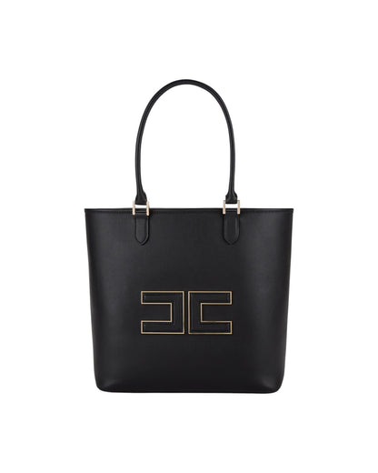 CARTERA TOTE BAG WITH HANDLES AND CENTRAL LOGO ELISABETTA FRANCHI