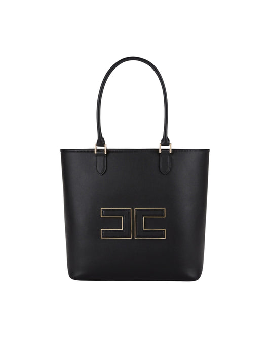 CARTERA TOTE BAG WITH HANDLES AND CENTRAL LOGO ELISABETTA FRANCHI