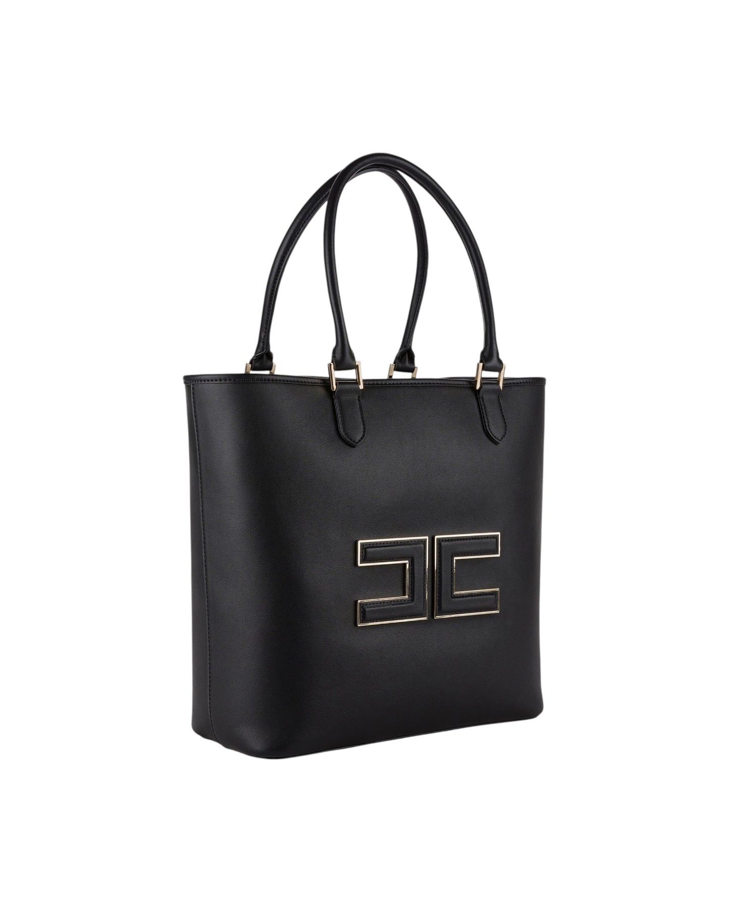 CARTERA TOTE BAG WITH HANDLES AND CENTRAL LOGO ELISABETTA FRANCHI