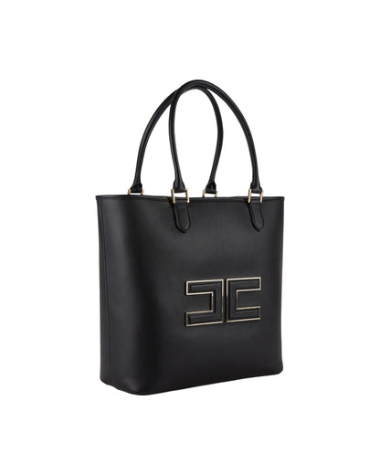 CARTERA TOTE BAG WITH HANDLES AND CENTRAL LOGO ELISABETTA FRANCHI