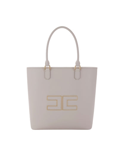 CARTERA TOTE BAG WITH HANDLES AND CENTRAL LOGO ELISABETTA FRANCHI