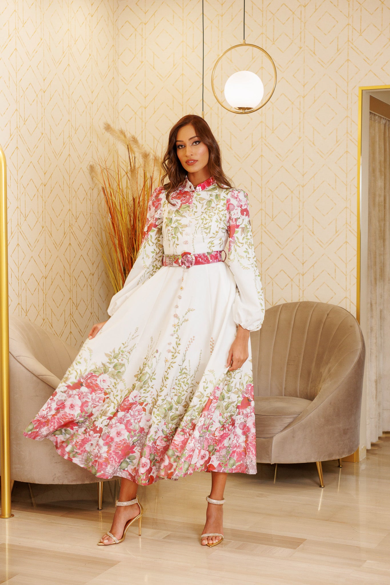 VESTIDO LARGO COCTEL