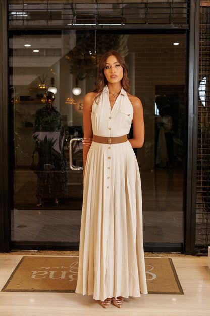 VESTIDO LARGO COCTEL