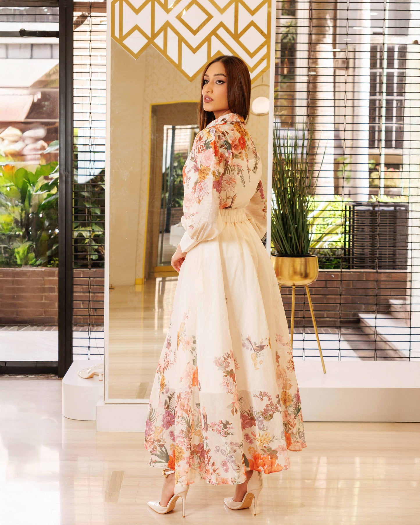 SET DE FALDA ESTAMPADO